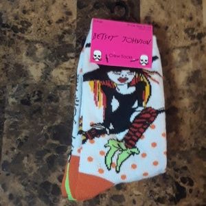 Betsey Johnson Halloween Socks